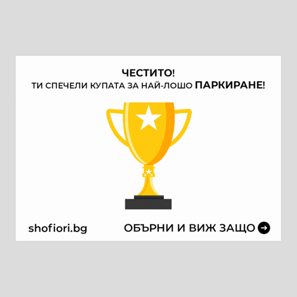 Паркинг картончета 40бр. - Image 2